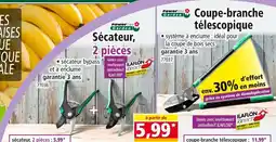 Norma POWER GARDEN Coupe-branche télescopique offre