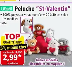 Norma LIFSTIL Peluche st-valentin offre