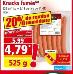 Norma Charculor Knacks fumés offre