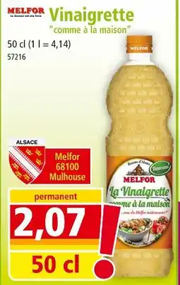 Norma Vinaigrette offre