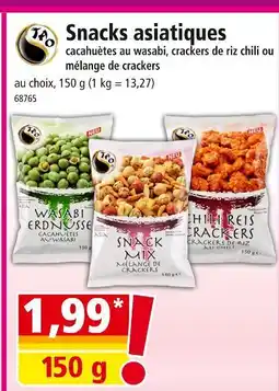 Norma TAO Snacks asiatiques offre