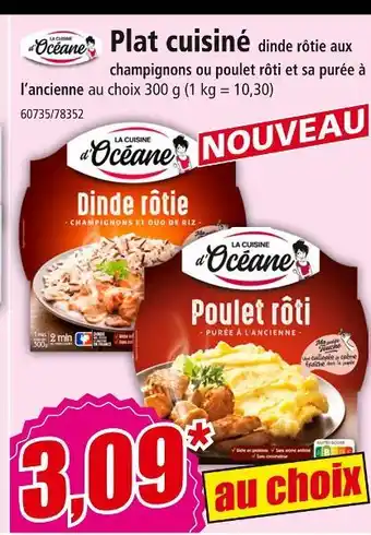 Norma LA CUISINE D'OCÉANE Plat cuisiné offre