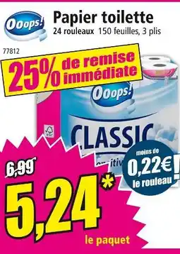 Norma Papier toilette offre