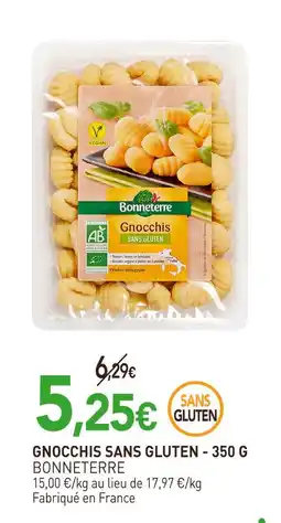 naturéO BONNETERRE Gnocchis sans gluten - 350 g offre