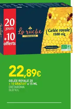 naturéO DIETAROMA Gelée royale offre