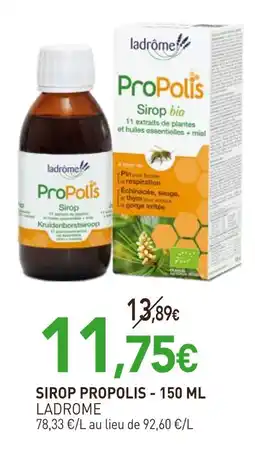 naturéO LADROME Sirop propolis - 150 ml offre