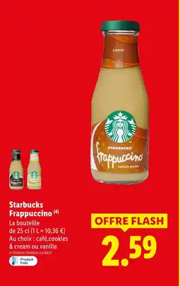 Lidl Starbucks Frappuccino offre