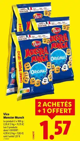 Lidl Monster Munch Vico Monster Munch offre