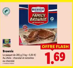 Lidl MCENNDEDY Brownie offre