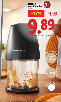 Lidl SilverCrest Hachoir multifonction offre