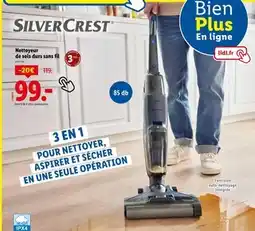 Lidl SILVERCREST Nettoyeur de sols durs sans fil offre