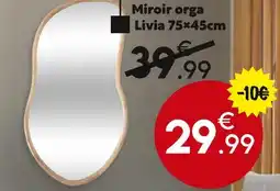 Maxi Bazar Miroir orga Livia offre