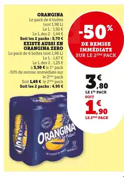 U Express ORANGINA offre