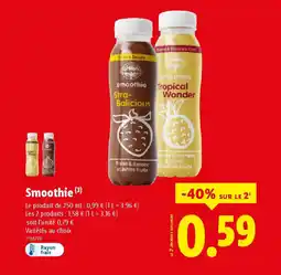 Lidl Smoothie offre