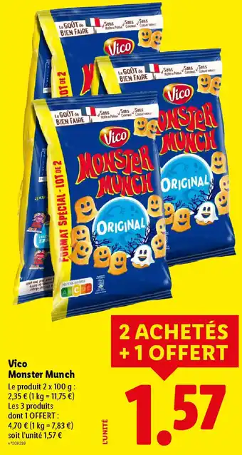 Lidl VICO Monster Munch offre