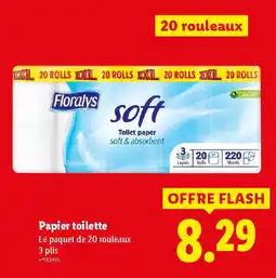 Lidl FLORALYS Papier toilette offre