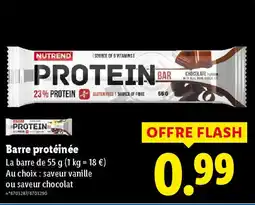 Lidl NUTREND Barre protéinée offre