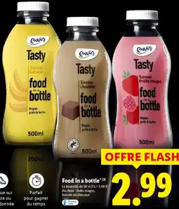 Lidl ENVIA Food in a bottle offre