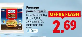 Lidl MCENNEDY Fromage offre