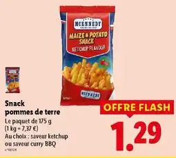 Lidl MCENNEDY Snack pommes de terre offre