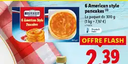 Lidl MCENNEDY 6 American style pancakes offre