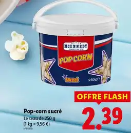 Lidl MCENNEDY Pop-corn sucré offre