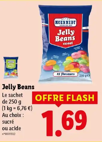 Lidl MCENNEDY Jelly Beans offre