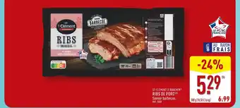 ALDI St-Clément le Boucher Ribs de porc offre