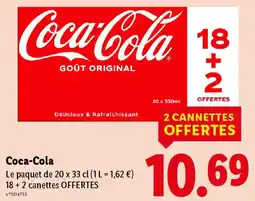 Lidl COCA-COLA offre