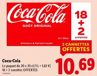 Lidl COCA-COLA offre