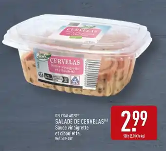 ALDI DELI’SALADES Salad de cervelas offre