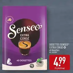 ALDI senseo Dosettes extra corsé offre