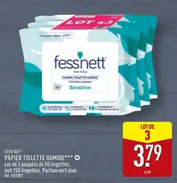 ALDI Fess'nett Papier Toilette Humide offre