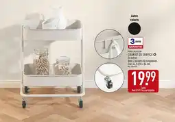 ALDI HOME CREATION Chariot de service offre