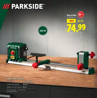 Lidl PARKSIDE® Tour à bois offre