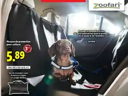 Lidl ZOOFARI Housse de protection pour voiture offre