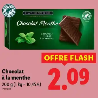 Lidl HATHERWOOD. Chocolat à la menthe offre