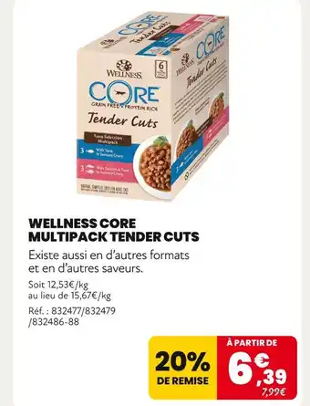 Animalis WELLNESS CORE Wellness core multipack tender cuts offre