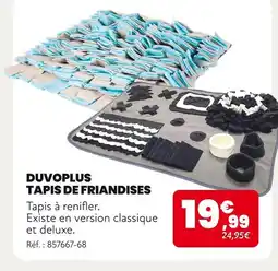 Animalis DUVOPLUS TAPIS DE FRIANDISES offre