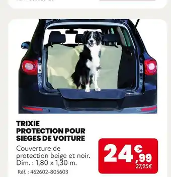 Animalis Trixie Protection pour sièges de voiture offre