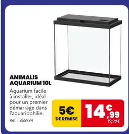 Animalis Animalis Aquarium 10L offre