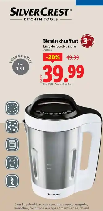 Lidl SILVER CREST® Blender chauffant offre