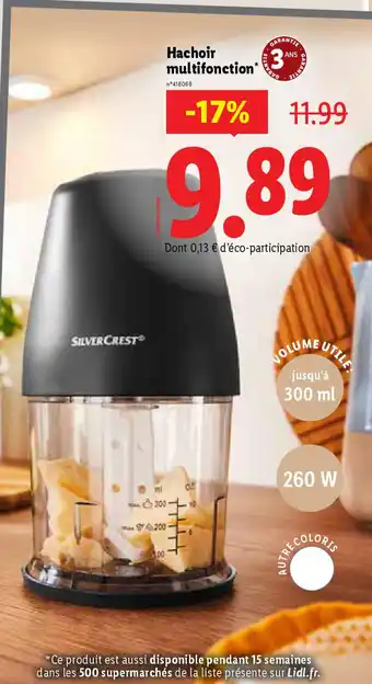 Lidl SILVER CREST® Hachoir multifonction offre