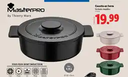 Lidl MASTERPRO Cocotte en fonte offre