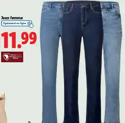 Lidl ESMARA Jean femme offre