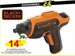 Stokomani BLACK+ DECKER Le tournevis sans fil offre