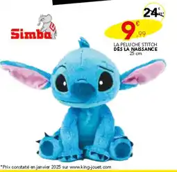 Stokomani SIMBA La peluche stitch dès la naissance offre