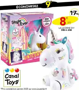 Stokomani STYLE EVER La licorne diy offre