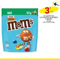 Stokomani M&M'S Le sachet de cacahuetes enrobées caramel offre