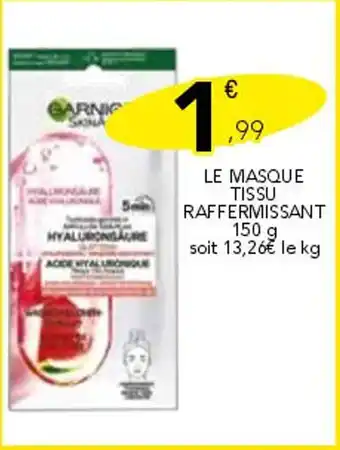 Stokomani GARNIER Le masque tissu raffermissant offre